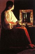 Georges de La Tour The Penitent Magdalen oil painting reproduction